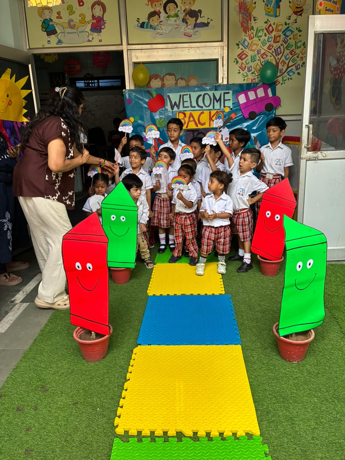 Learning activity at The Toddler Care Pre School
