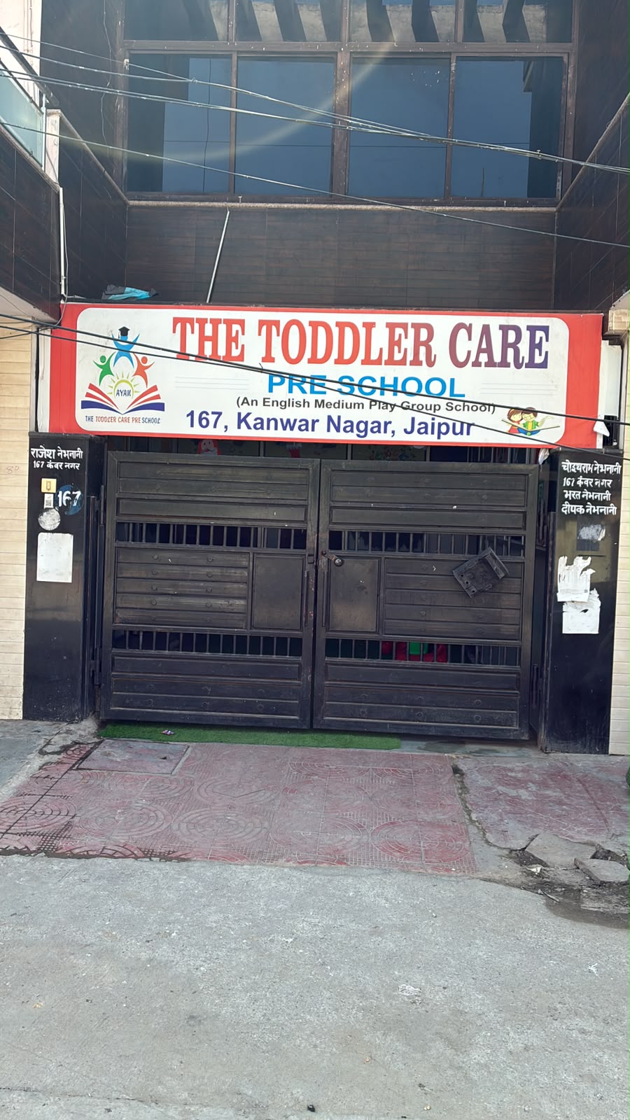 Toddlers enjoying an activity at The Toddler Care Pre School