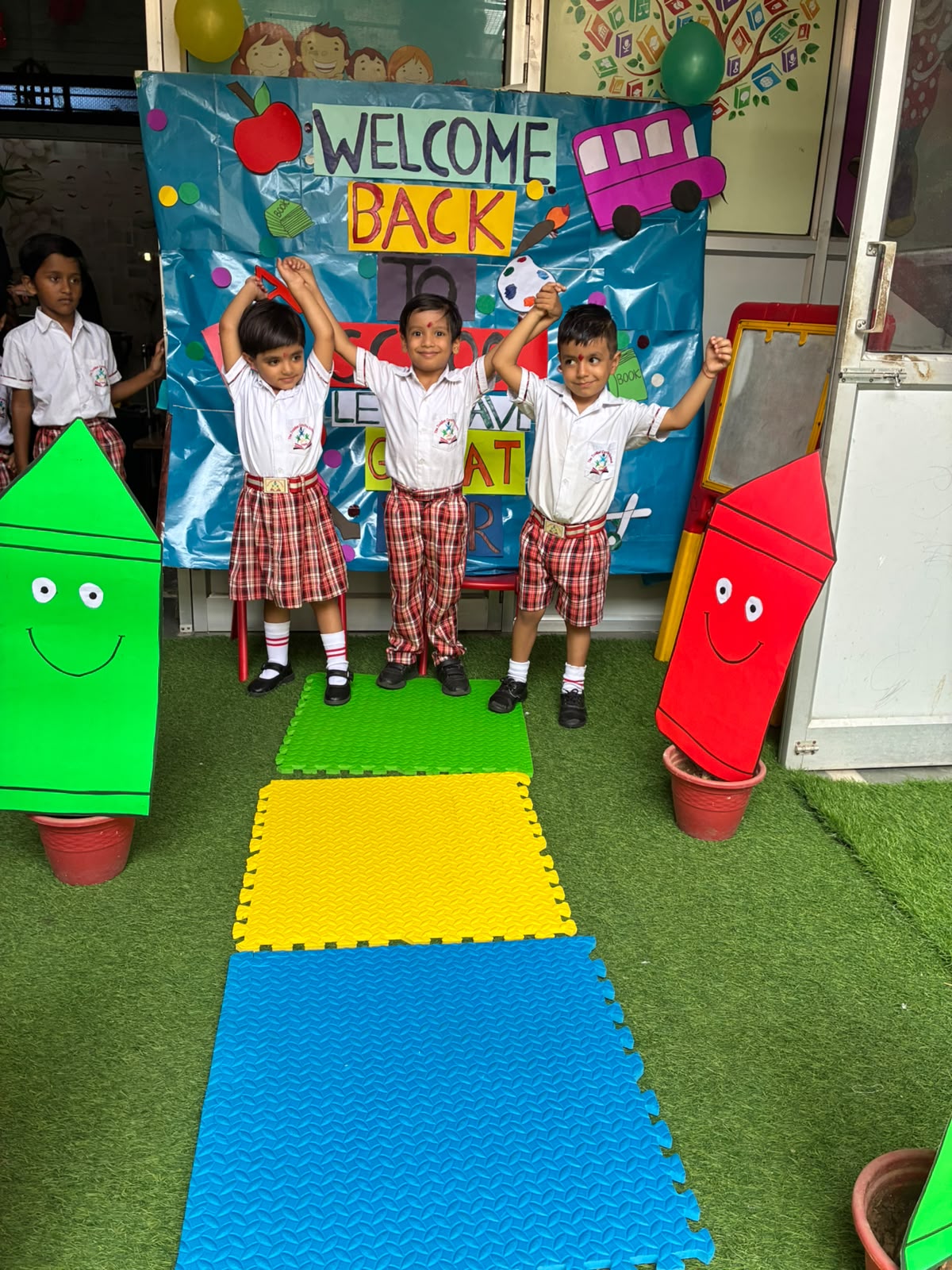 Happy toddlers at The Toddler Care Pre School